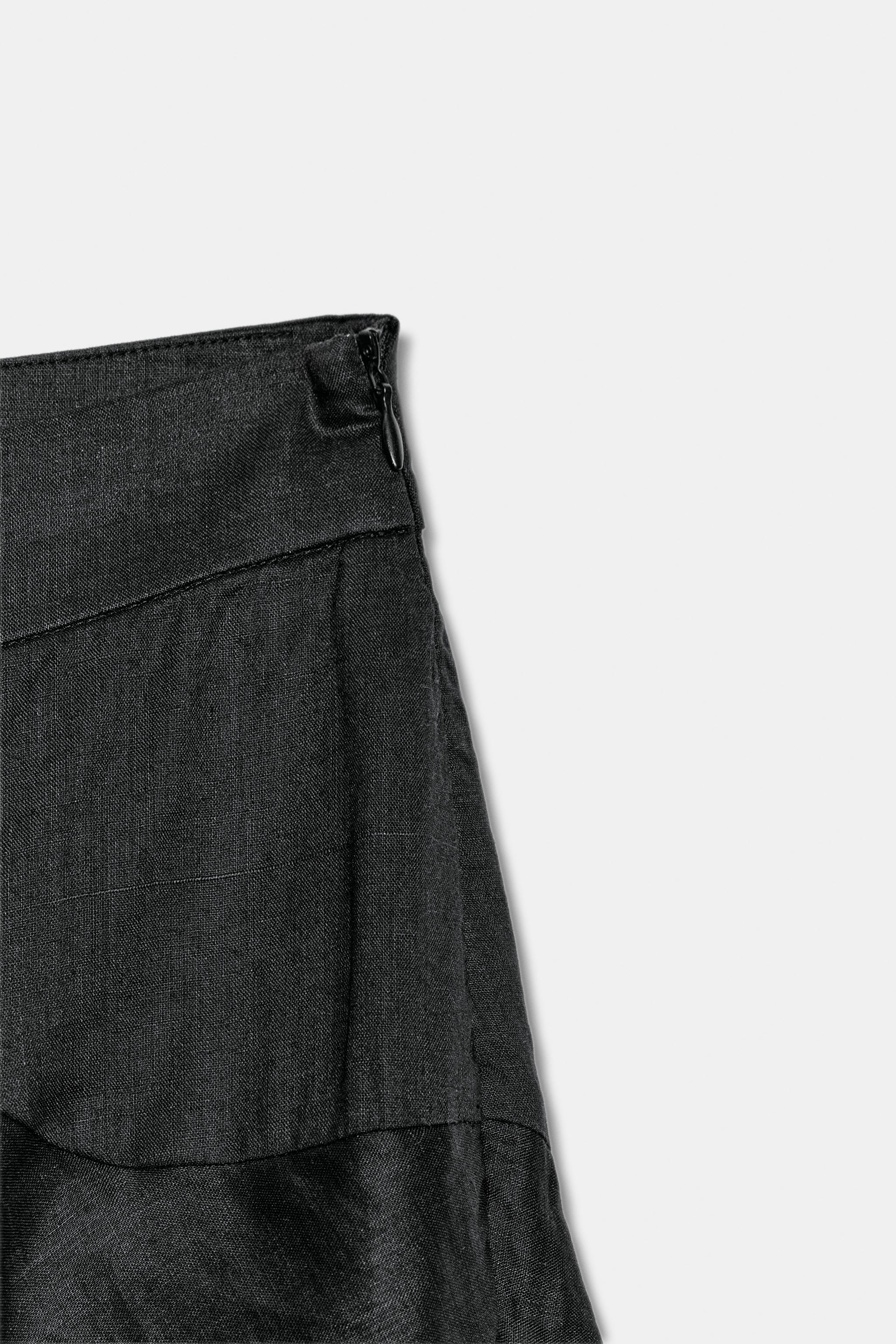 PANTALON À VOLANTS AVEC RAMIE ZW COLLECTION